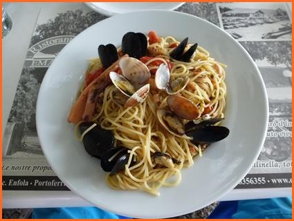 Spaghetti mit Meeresfrüchten